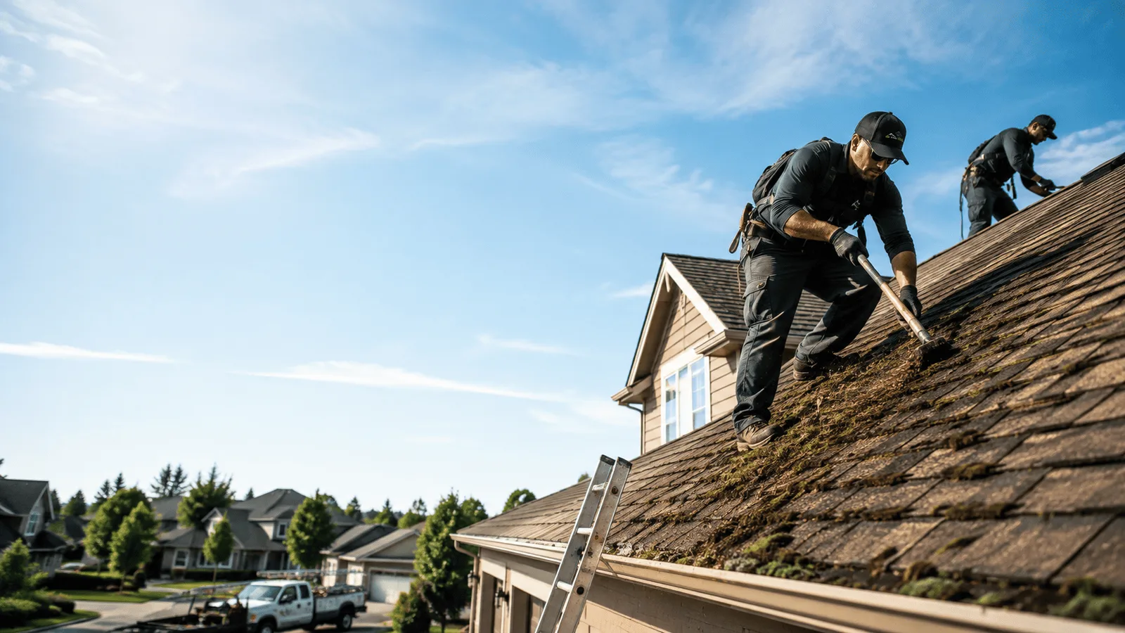 Roof Moss Removal in Morse, TX near me
